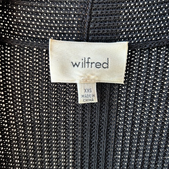 Wilfred Long Sleeveless Sweater Vest Black Size XXS - Picture 7 of 9